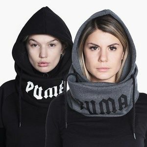 Rihanna Puma Fenty slip on hat hood